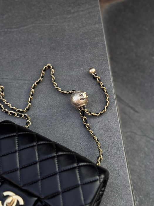 Chanel mini чорна і бордова