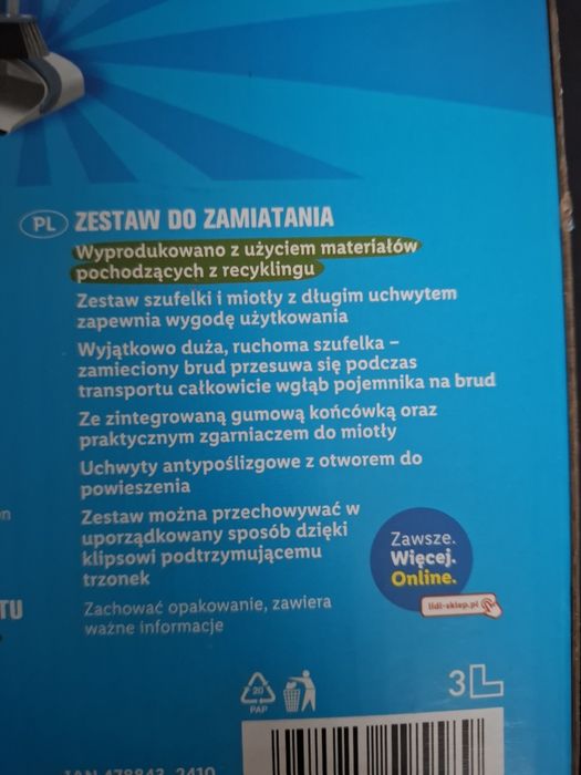 Zestaw do zamiatania