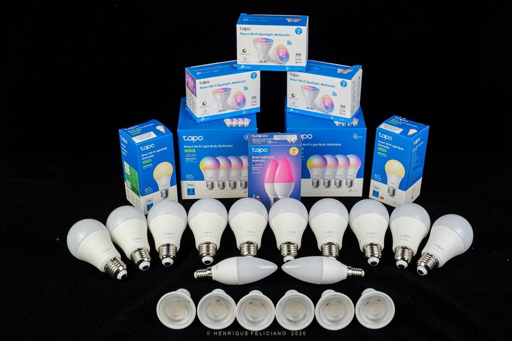 Lâmpadas inteligentes smart bulbs tp-link Tapo desde 3 euros