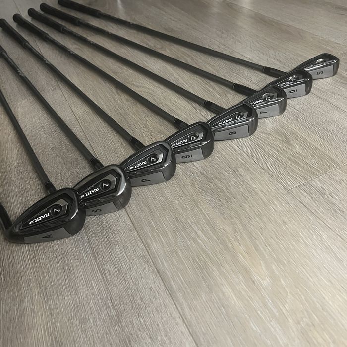 Callaway RAZR XF 5-Pw+Sw+Aw W Flex 50 golf iron kije golfowe