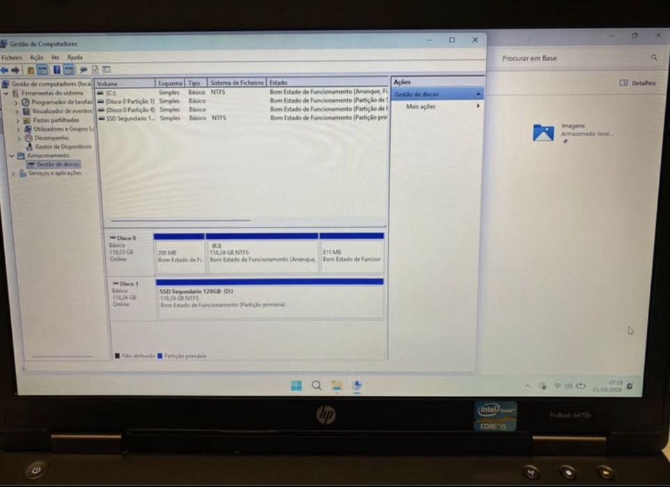 HP probook 6470b windows 11 pro