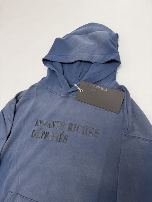 худи Enfants Riches deprimes blue hoodie M L Vetements Balenciaga