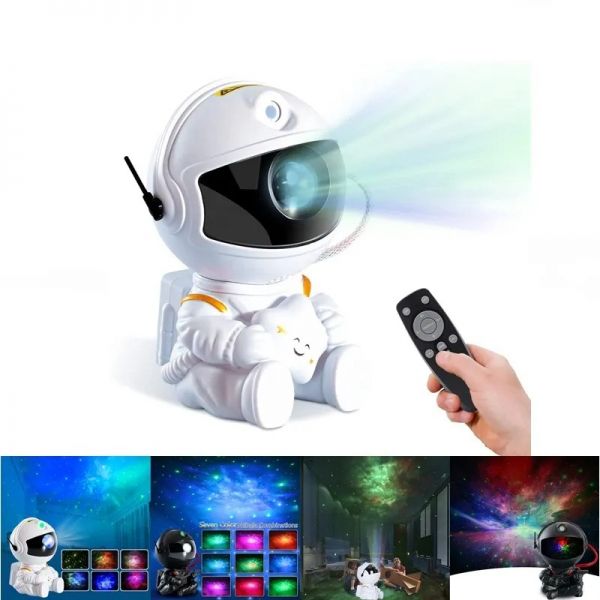 Mini Projector Astronauta c/ Comando