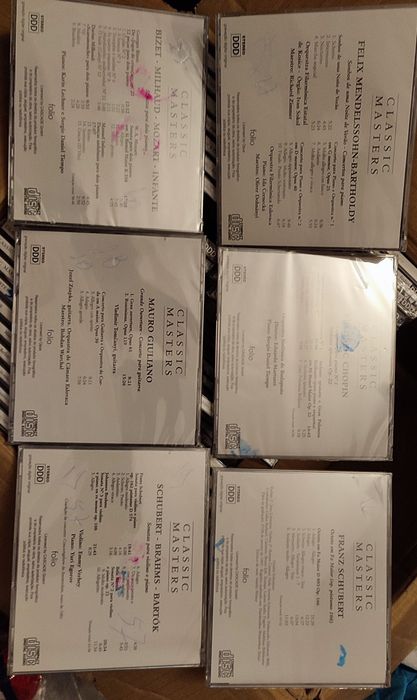 CDs Vintage de Música Clássica