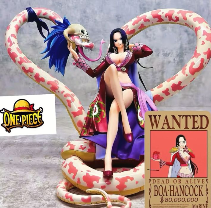 Нова велика фігурка Empress Boa Hancock on a Snake One Piece