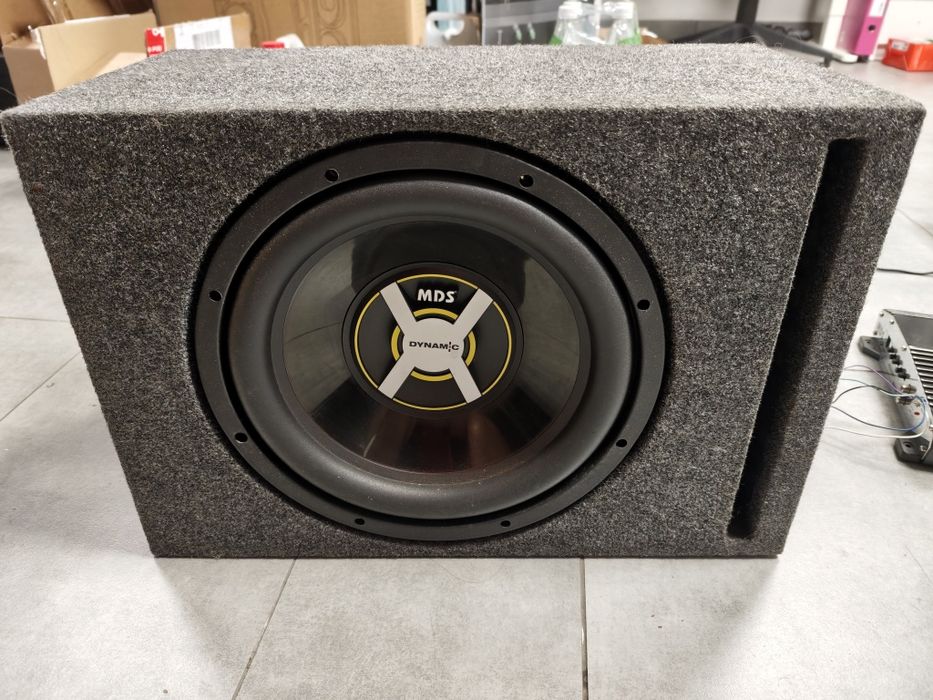 Subwoofer MDS 12cali bass-reflex