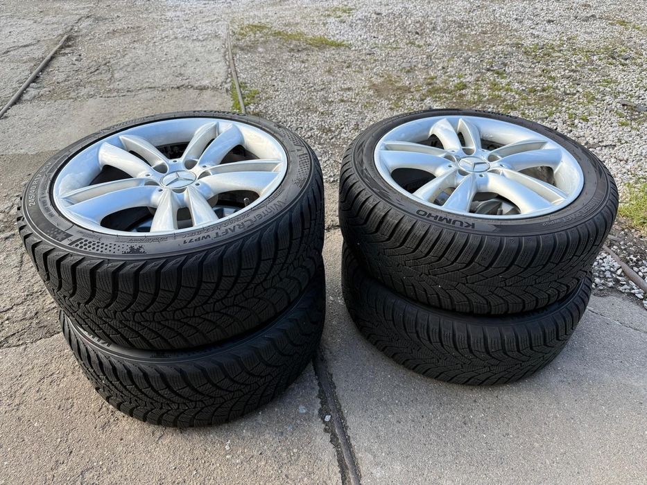 Felgi koła zima Mercedes CLK 225/45r17 Komplet