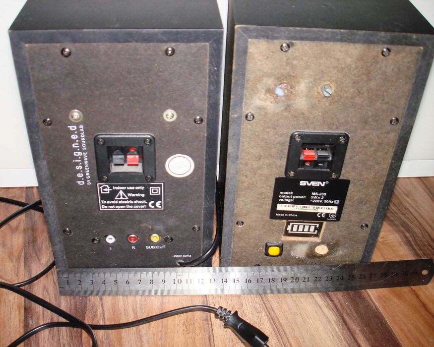 Активные колонки SVEN MS-230 (Стереопара)