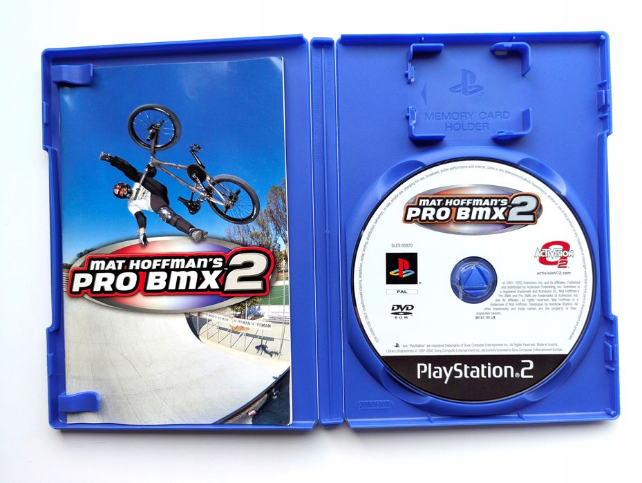 Mat Hoffman's Pro Bmx 2 Playstation 2 Ps2 Psx 3Aaa