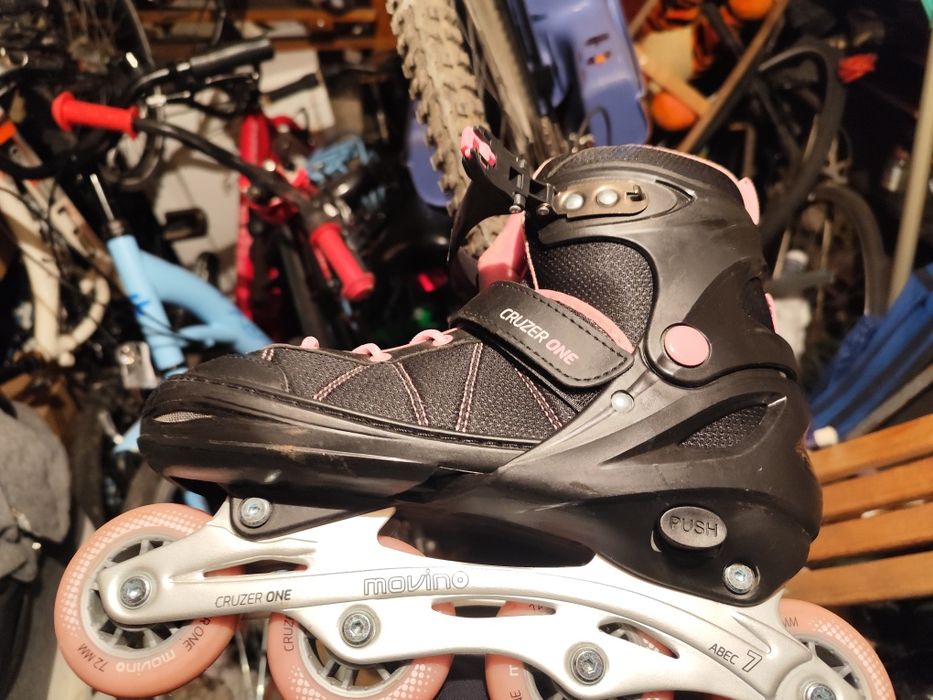 Rolki Movino Cruzer One Pink Jak Nowe