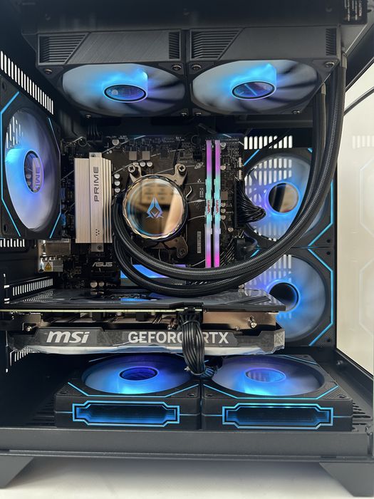 Ігровий пк ryzen 7 7700 rtx4070 ddr5 32 gb m2 ssd