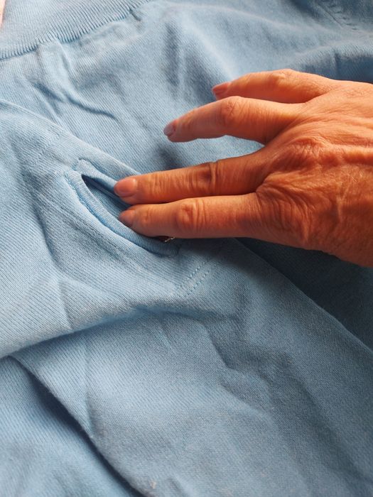 Casaco de malha Turquesa da Zara - Tam° S.