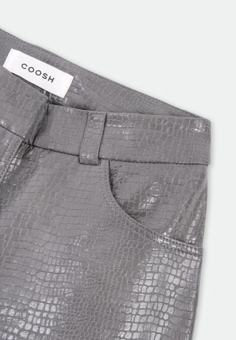 Штани шкіряні coosh, zara