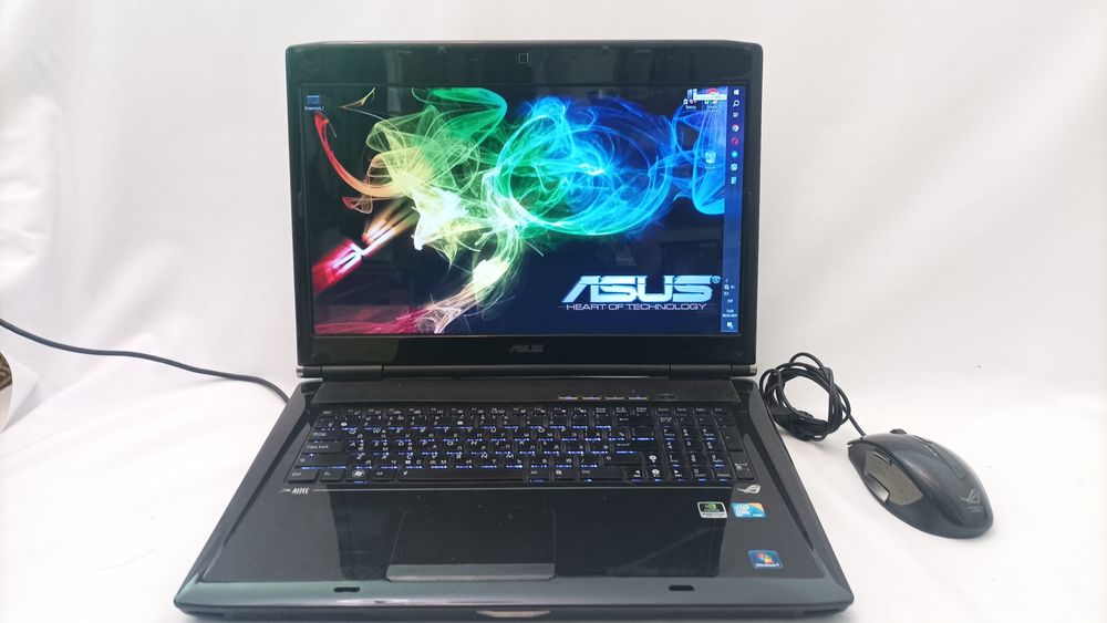 Asus g72gx на запчастини  з блок живлення та рюкзак