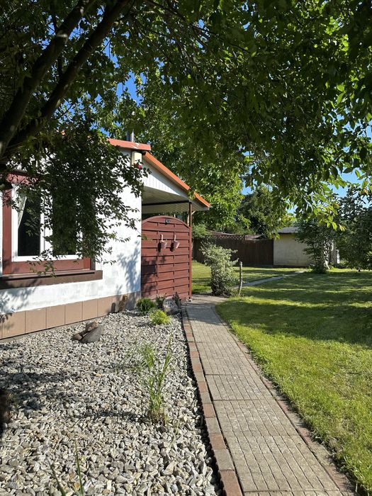 Słoneczna działka ROD 300 m² Pruszcz Gdański | Murowany domek | Taras | Woda | Prąd | Gotowa od ręki | Blisko Gdańska