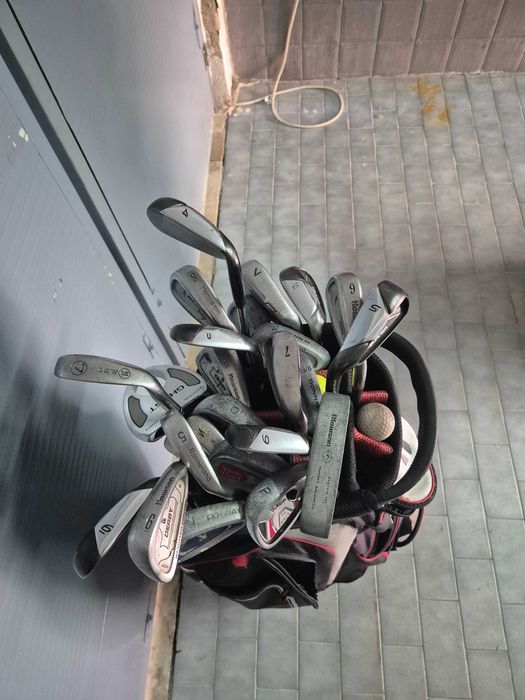 Saco com tacos de golf
