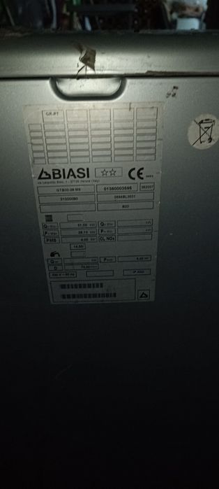 Caldeira Biasi - Caldeira a Gasóleo