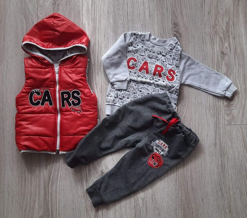 Komplet chłopięcy 3-cz. 86/92 dla chłopca 18 miesięcy