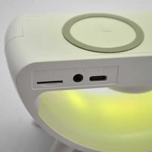 Настільна лампа G63 Smart Led and Music Speaker Wireless Charging 15W