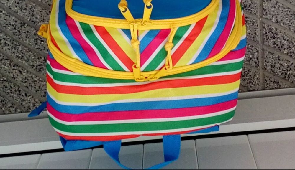 Para a escola, praia, desporto, campismo com esta mochila resistente!