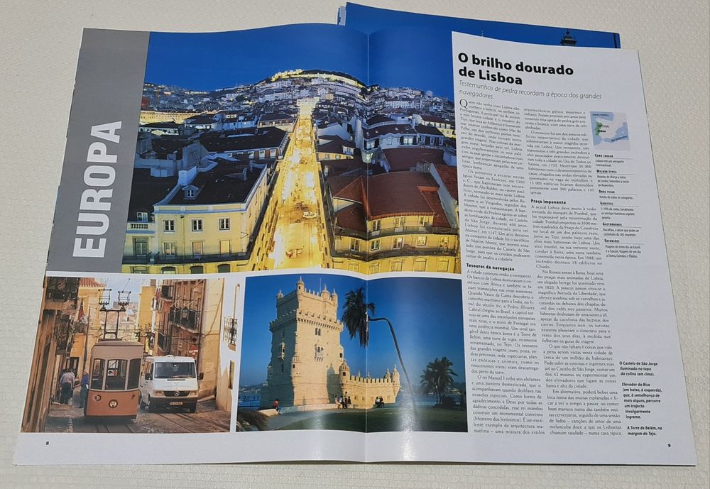 Livro: As 100 Cidades do Mundo.  Novo