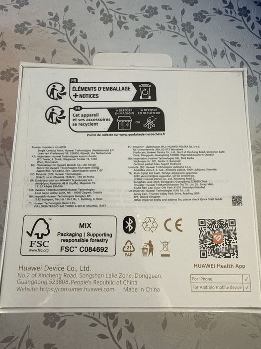 Smartwatch huawei watch gt6 white