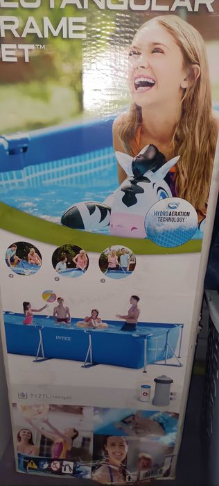 Piscina Intex Rectangular Frame Set (4.50m x 2.20m x 84cm)