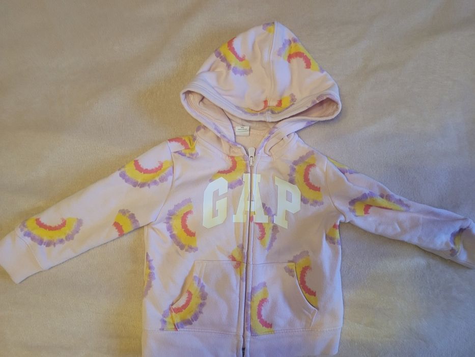 Дитяча тепла толстовка з капюшоном GAP