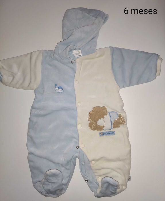 Casacos, sweats, calças 6M