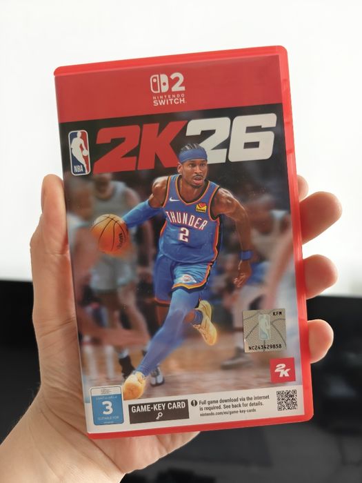 Gra NBA 2K26 na Nintendo Switch 2 koszykówka