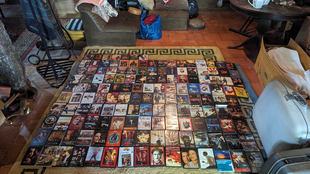 Coleção 146 filmes DVD