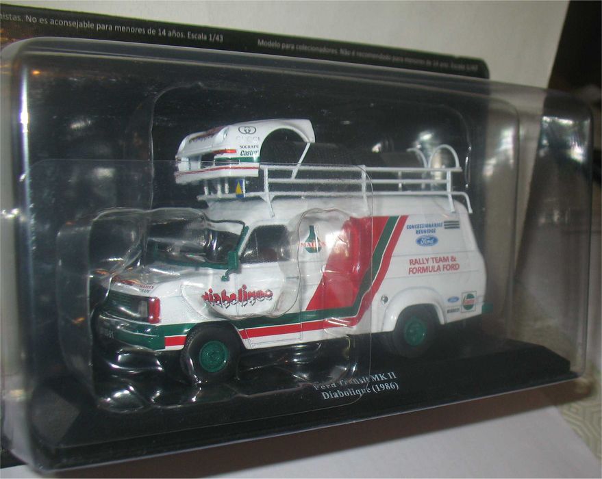 Altaya/Ixo-Ford Transit MKII-Carrinha Assistência Team Diabolique-1986