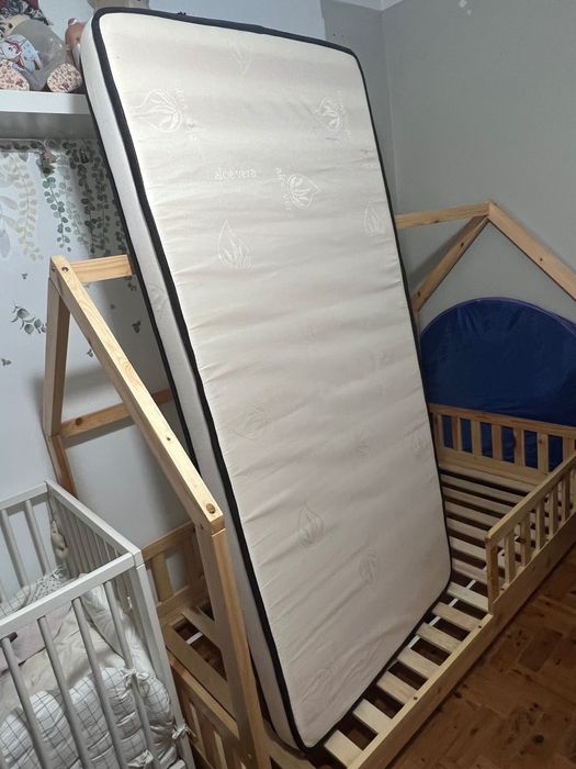 Cama + estrado + colchão