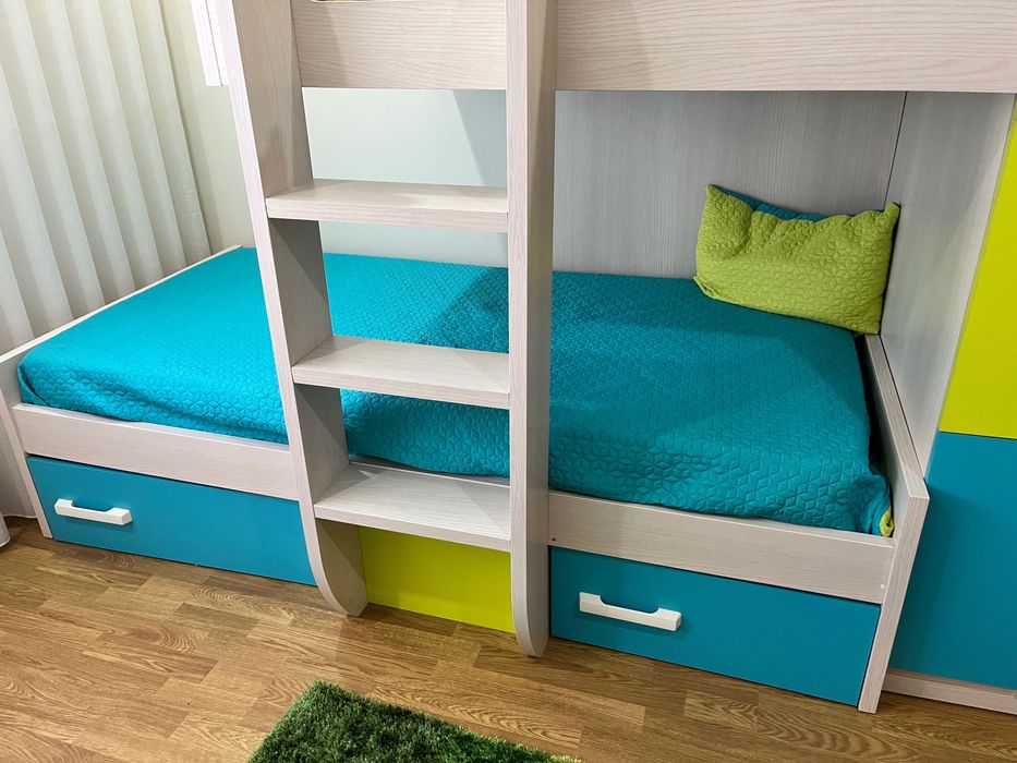 Bunk Bed with Storage64750963513730123