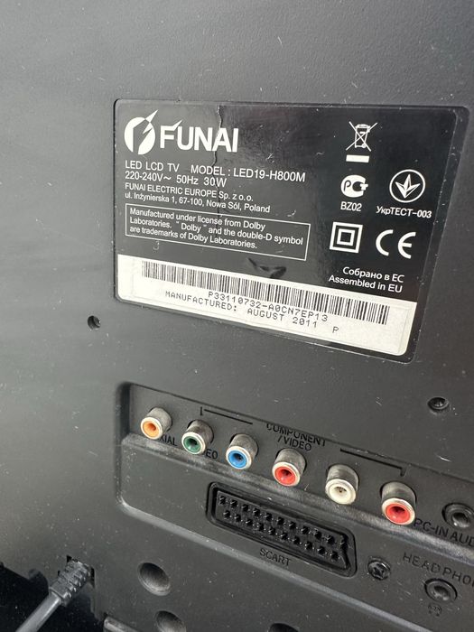 Zestaw anteny satelitarnej z telewizorem TIR Kamper