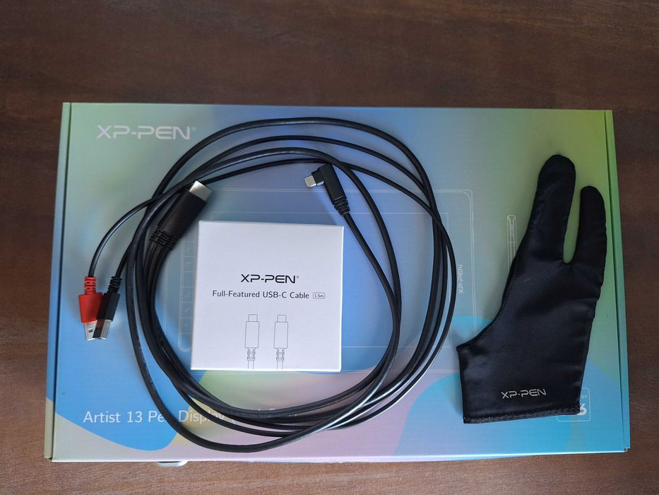 Mesa Digitalizadora XP Pen Artist 13 (Segunda Geração) + Acessórios