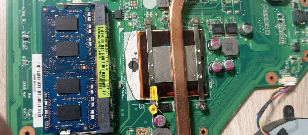 Материнська плата від ноутбука Asus модель K54L