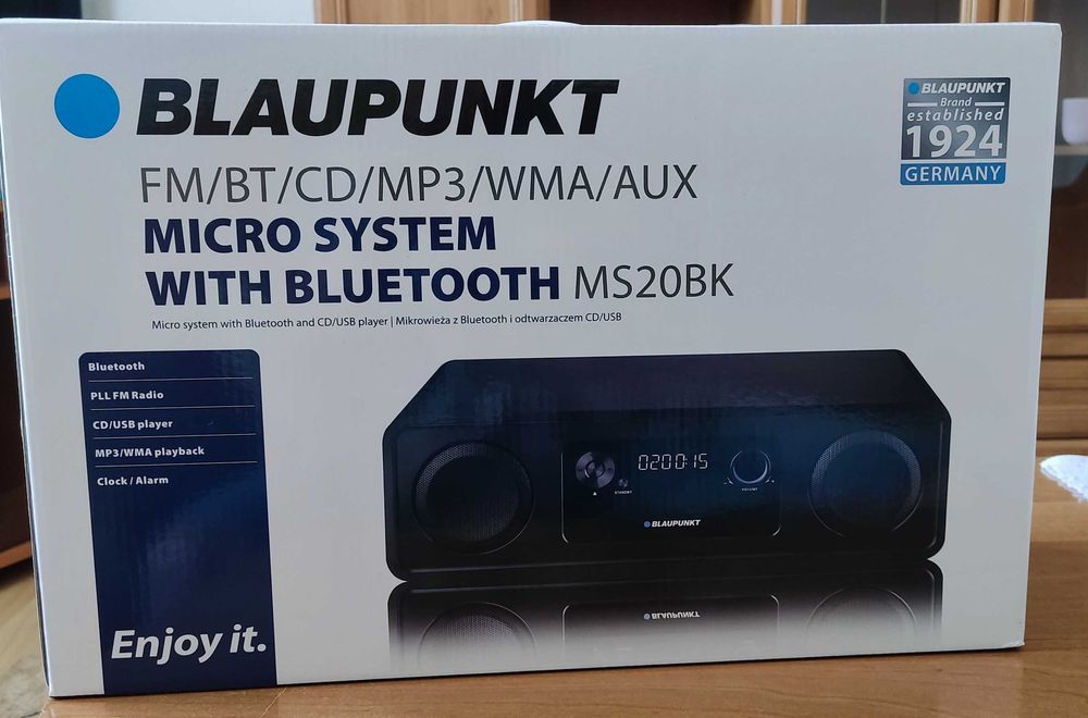 Mikro wieża Blaupunkt z bluetooth