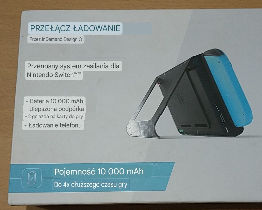 Przenośny system zasilania dla Nintendo Switch™
