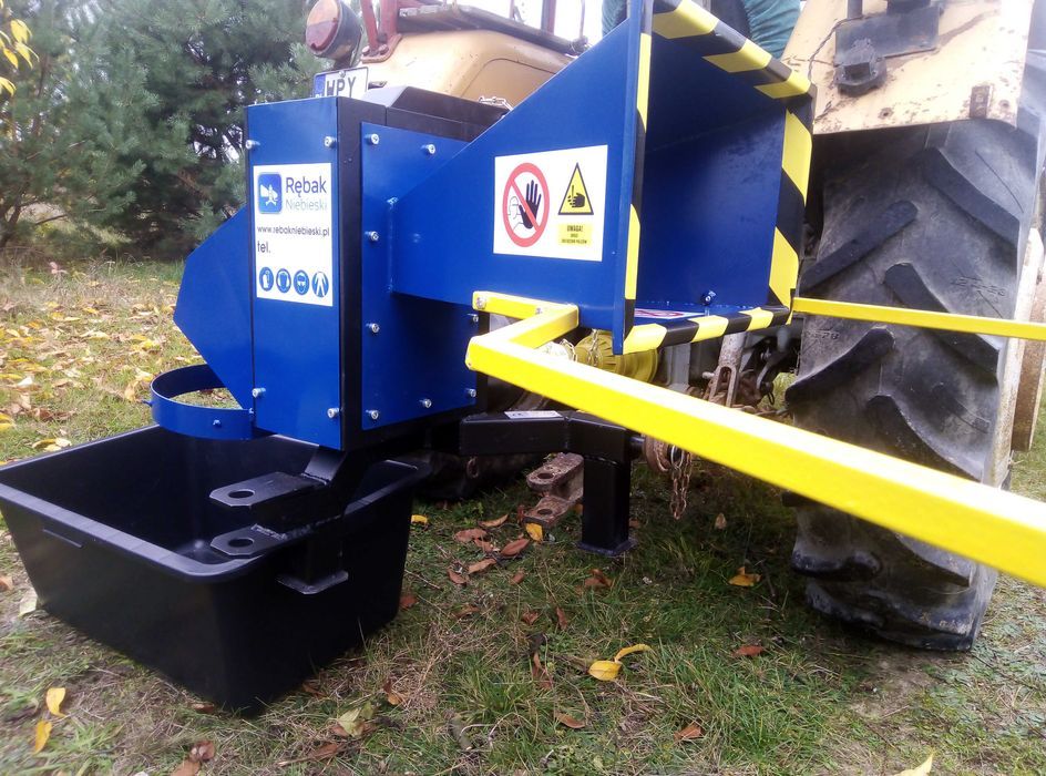 Mechanizm RĘBAKA W102-do 11cm- rebak rozdrabniacz walcowy niebieski