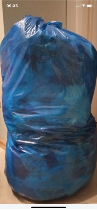 Worek pełen ubrań mix ok 10 kg damskie męskie i dziecięce i akcesoria