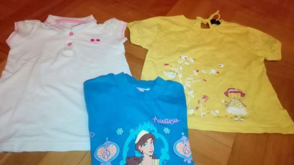 3 Camisolas manga curta