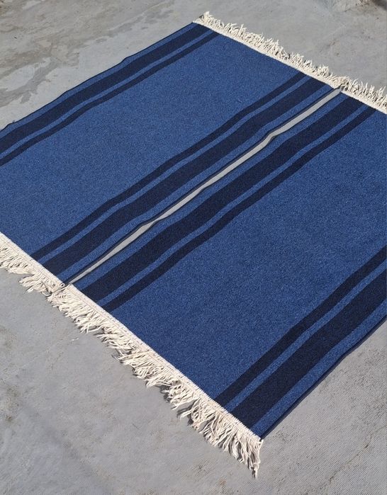 Tapetes de quarto azuis