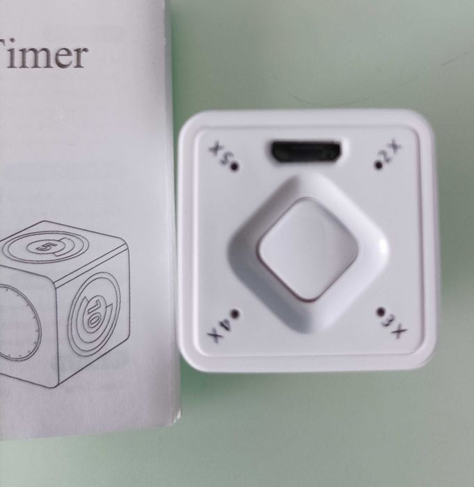 CUBO Mini Temporizador Cozinha Fitness