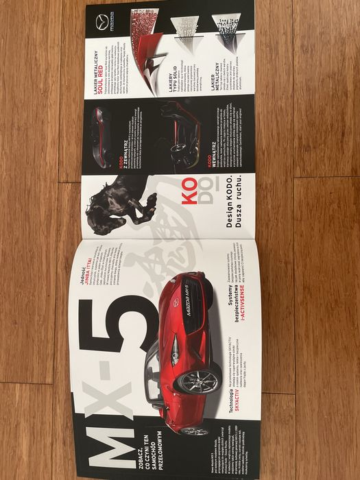 Prospekt Mazda mx-5