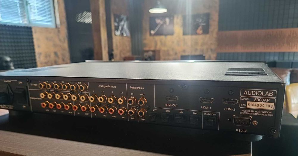 Audiolab 8000AP DAC\цап + підсилювач попередній