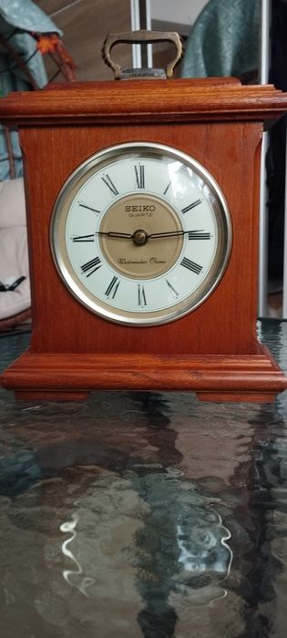 Zegar kominkowy Seiko Quartz Westminster