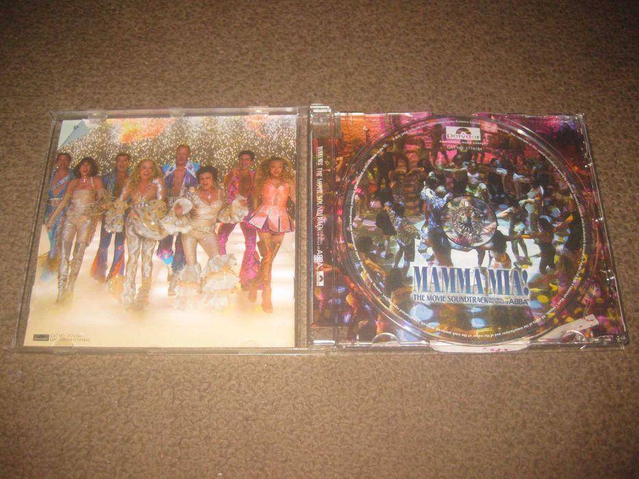 CD da Banda Sonora (OST) do filme "Mamma Mia!"