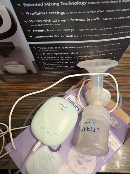 Электрический молокоотсос Philips Avent Essential SCF323 / Легкий б/у
