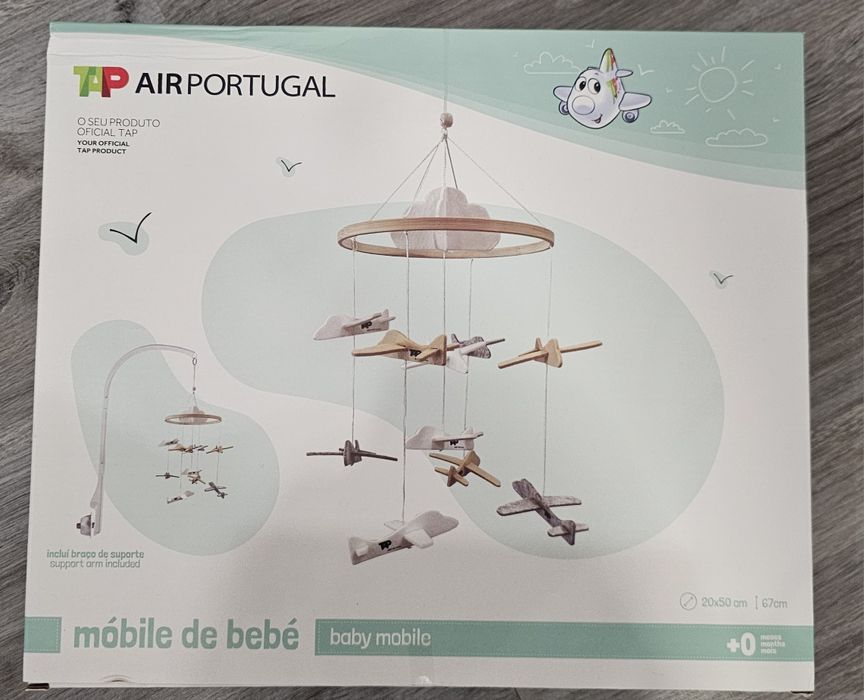 Móbile de Bebé TAP Air Portugal Oficial | Novo e Selado